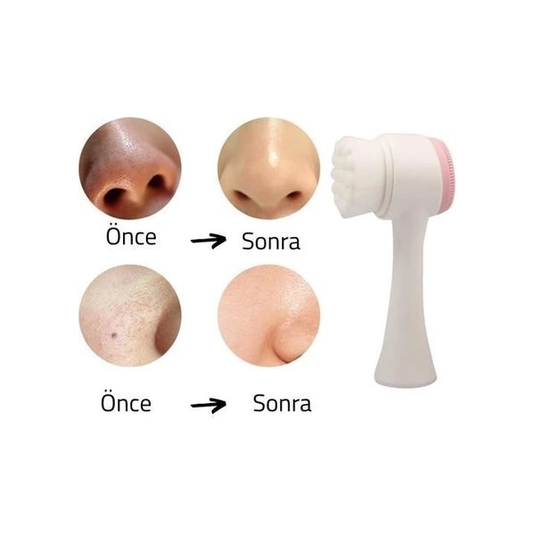 Buffer® 2li Set Çift Taraflı Cilt Temizleme Fırçası ve Yeşim Taşı Çift Taraflı Cilt Masaj Aleti